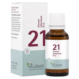 BIOCHEMIE Ploughmans Plaster 21 Zincum chloratum D 12 glóbulos, 15 g