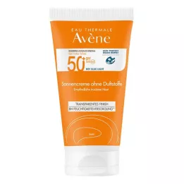 AVENE Crema solar SPF 50+ sin perfume, 50 ml