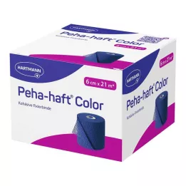 PEHA-HAFT Color Fixierb.latexfrei 6 cmx21 m azul, 1 ud