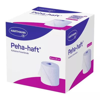 Vendaje de fijación Peha-Haft sin látex 8 cm x 21 m, 1 pieza