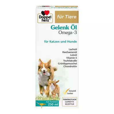 Doppelherz for Animals Aceite para articulaciones para perros y gatos, 250 ml
