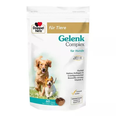 Doppelherz para animales masticables complejos para perros, 60 piezas