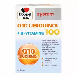 DOPPELHERZ Q10 Ubiquinol 100 cápsulas del sistema, 60 uds