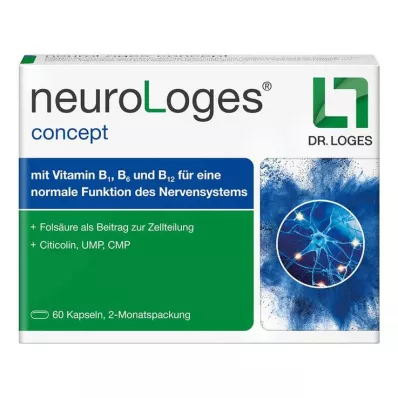 NEUROLOGES concepto cápsulas, 60 uds