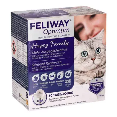 Feliway Optimum Starter Kit para gatos, 48 ml