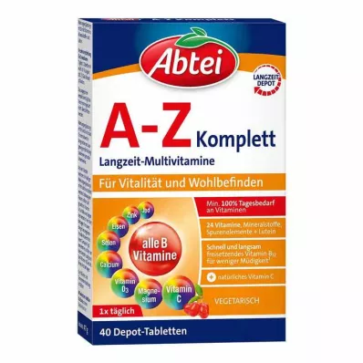 Abtei A-Z tabletas completas, 40 st