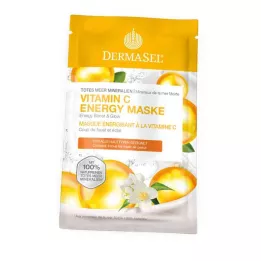 DERMASEL Mascarilla energética con vitamina C del Mar Muerto, 12 ml