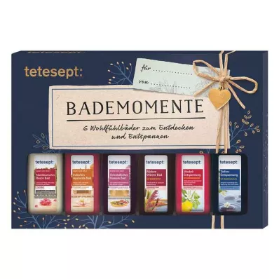 Set de regalo Tetesept momentos de baño, 6x20 ml Set de regalo Tetesept momentos de baño, 6x20 ml
