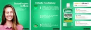 Instructions for use for LISTERINE Enjuague Bucal Protección Encías Total Care, 600 ml - 2