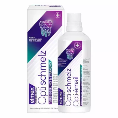 Enjuague dental profesional Elmex Opti-esmalte, 400 ml