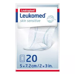 LEUKOMED estéril sensible a la piel 5x7,2 cm, 20 uds