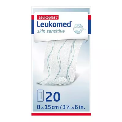 Leukomed® piel sensible 8x15 cm, 20 st
