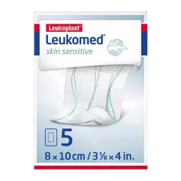 LEUKOMED piel sensible estéril 8x10 cm, 5 uds