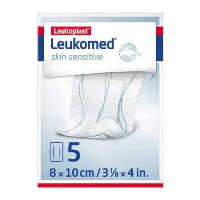 Leukomed® piel sensible 8x10 cm, 5 piezas