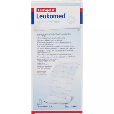 LEUKOMED piel sensible estéril 10x25 cm, 5 uds