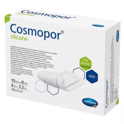 Apósito para heridas de silicona Cosmopor® 8x10 cm, 10 piezas