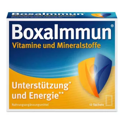 Bolsitas de vitaminas y minerales Boxaimmun (12x6 g)