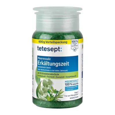 Tetesept sal marina tiempo frío, 600 g