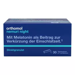 ORTHOMOL nemuri noche directo gránulos, 30 uds