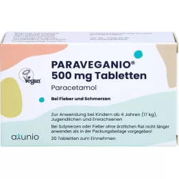 PARAVEGANIO 500 mg comprimidos, 20 uds