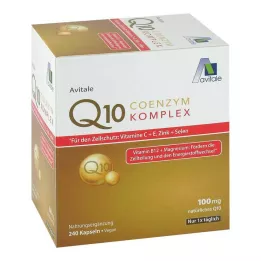 COENZYM Q10 100 mg Cápsulas+Vitaminas+Minerales, 240 uds