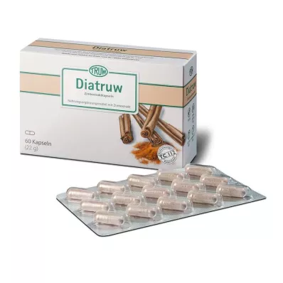Cápsulas de extracto de canela Diatruw, 60 piezas Cápsulas de extracto de canela Diatruw, 60 piezas