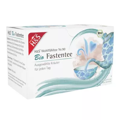 H&amp;S bolsas filtrantes de té en ayunas orgánico, 20X1,5 g