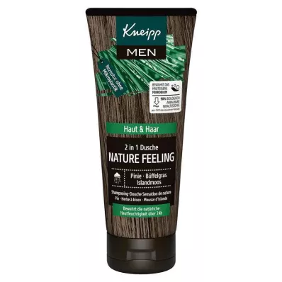 Kneipp Men 2 en 1 Ducha Sensación de naturaleza, 200 ml