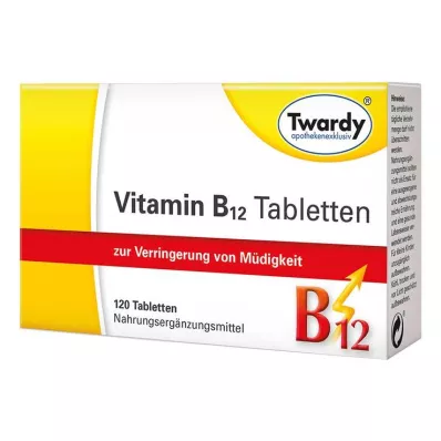 Tabletas de vitamina B12, 120 piezas