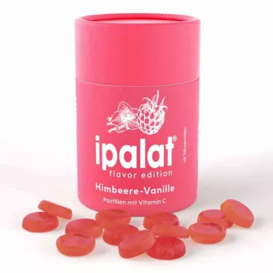 Pastillas Ipalat Sabor Edición Frambuesa-Vainilla (40 piezas)