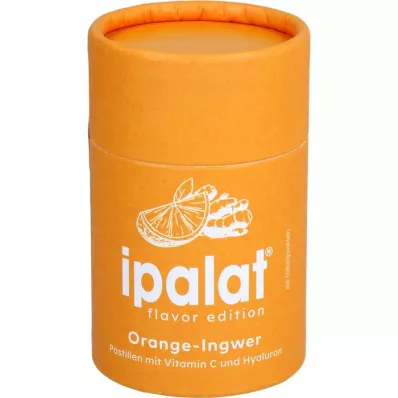 IPALAT Pastillas sabor naranja-jengibre, 40 uds