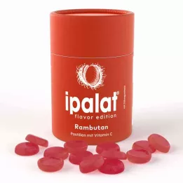 IPALAT Pastillas sabor edición Rambután, 40 uds