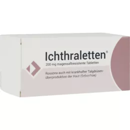 ICHTHRALETTEN 200 mg comprimidos con cubierta entérica, 168 unidades