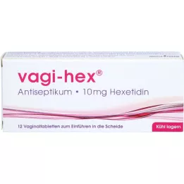 VAGI-HEX 10 mg comprimidos vaginales, 12 uds