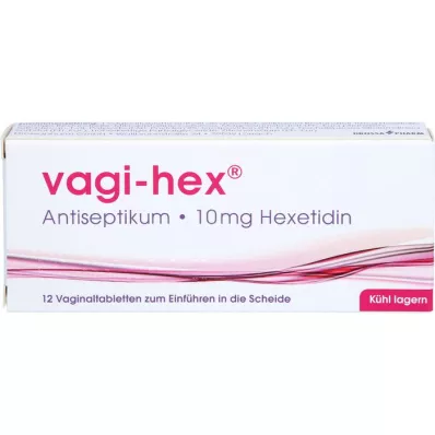 VAGI-HEX 10 mg comprimidos vaginales, 12 uds