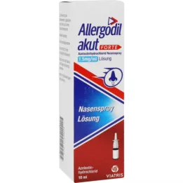 ALLERGODIL akut forte 1,5 mg/ml solución para pulverización nasal, 10 ml