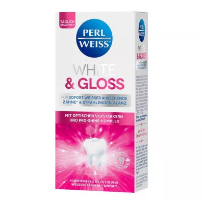 Pasta de dientes brillante Pearl White &amp; , 50 ml