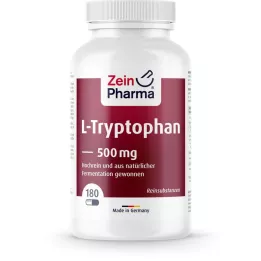 L-TRYPTOPHAN 500 mg cápsulas, 180 uds