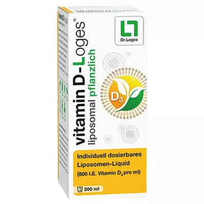 VITAMIN D-LOGES vegetal liposomal, 200 ml