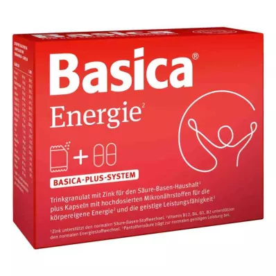 BASICA Gránulos energéticos+cápsulas para 7 días, 7 uds