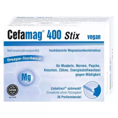 Cefamag 400 stix, 36 piezas
