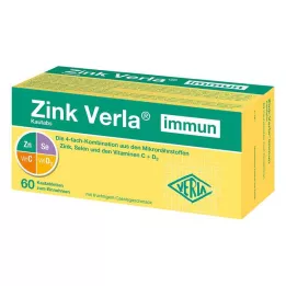 ZINK VERLA tabletas masticables inmunológicas, 60 unidades