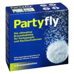 PARTYFLY Comprimidos efervescentes, 4 uds