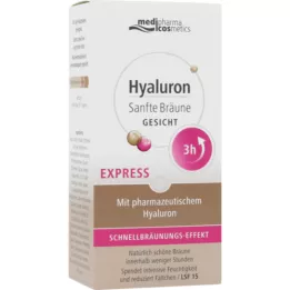 HYALURON SANFTE Crema facial Tan Express, 30 ml