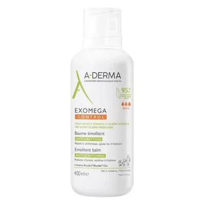 A-Derma Exomega Control Balm Hidratante, 400 ml A-Derma Exomega Control Balm Hidratante, 400 ml
