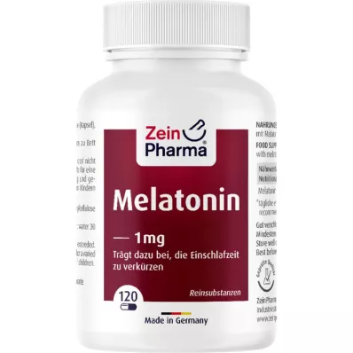 MELATONIN Cápsulas de 1 mg, 120 unidades