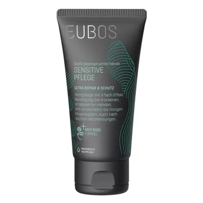 Eubos Sensitive Ultra Repair &amp; Crema protectora para manos, 75 ml