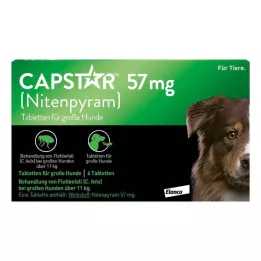 CAPSTAR 57 mg comprimidos f.perros grandes, 1 ud