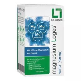 MAGNESIUM-LOGES vario 100 mg cápsulas, 120 uds