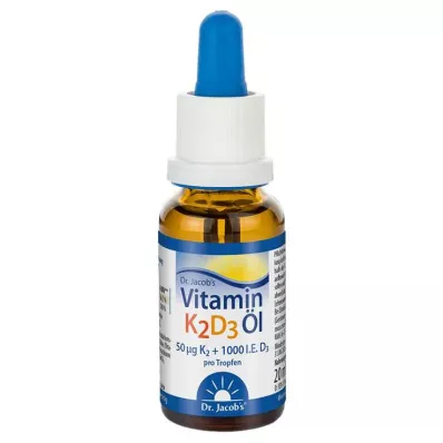VITAMIN Aceite K2D3 Dr.Jacobs, 20 ml